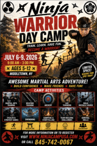 Ninjas, ninja camp, martial arts summer camp, heath macaluso, Andrew benskie,